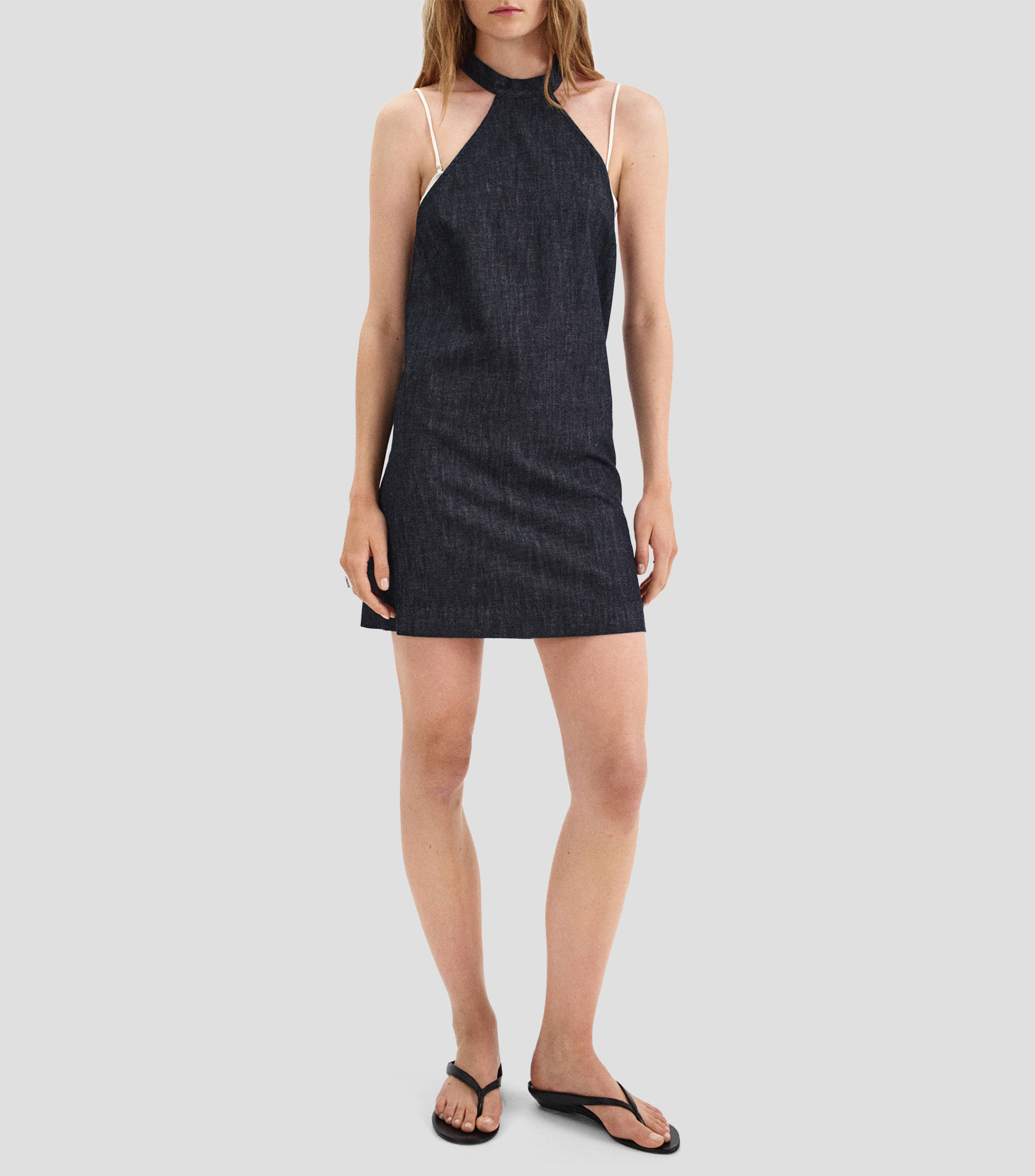 Vestido Corto jaspeado Mujer